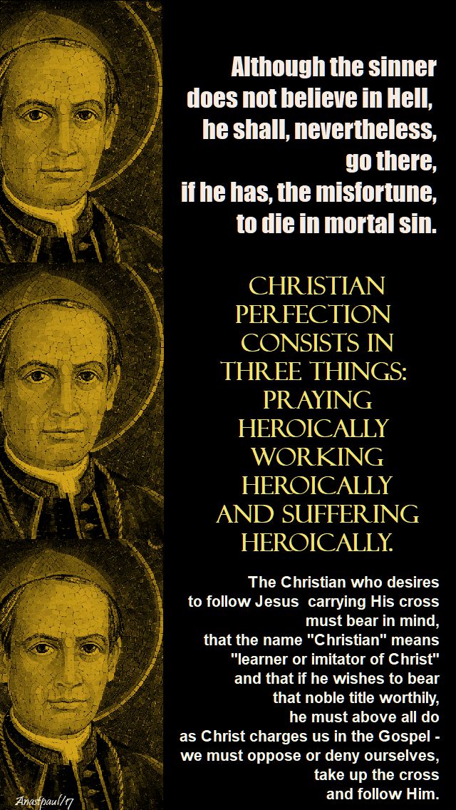 althought the sinner - st anthony mary claret - 24 oct 2017