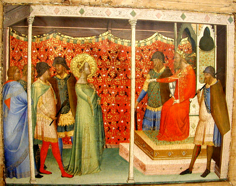 Daddi, St. Reparata Before the Emperor Decius