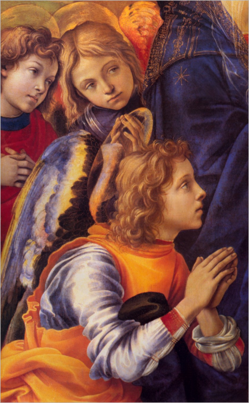 Detail From The Vision of St. Bernard