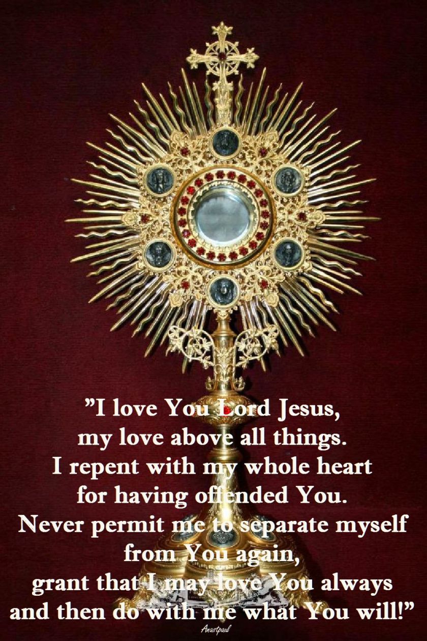 I LOVE YOU LORD JESUS
