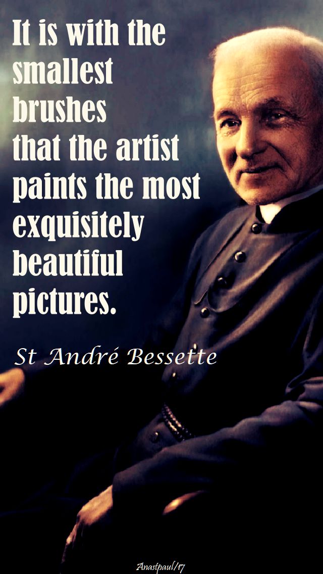 it is with the smallest brushes - 12 oct 2017