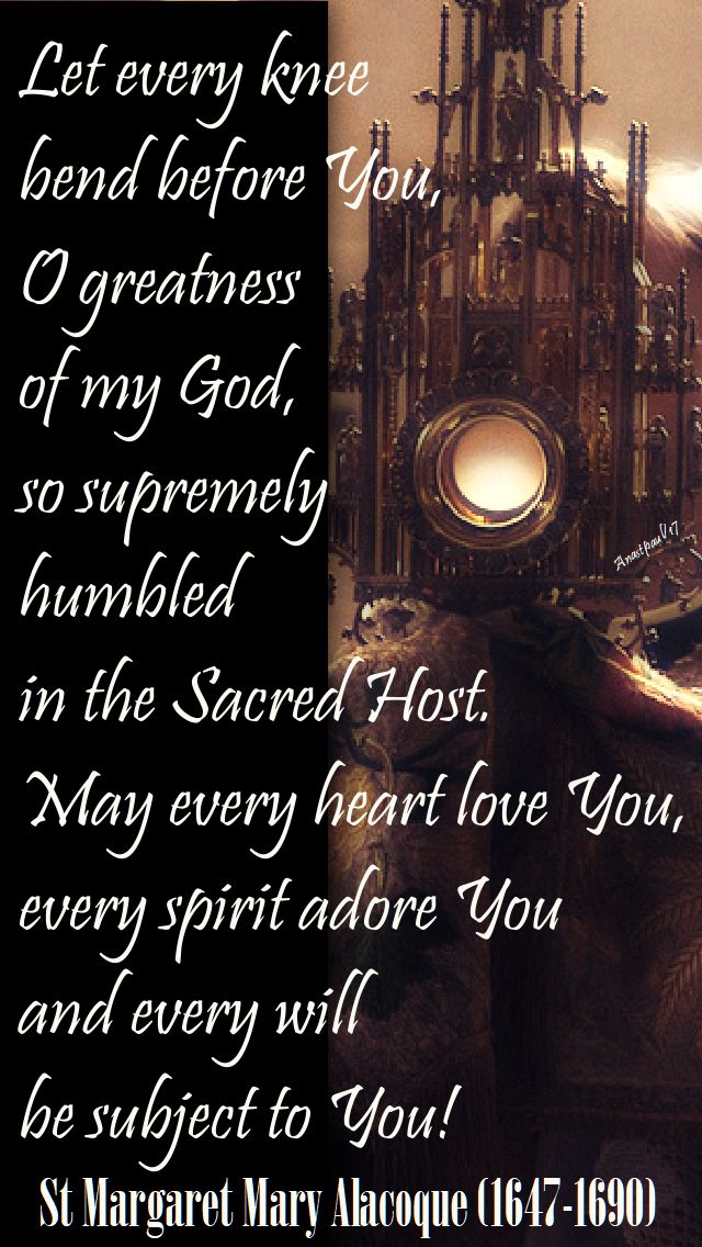 let every knee bend before you - st mm 16 oct 2017