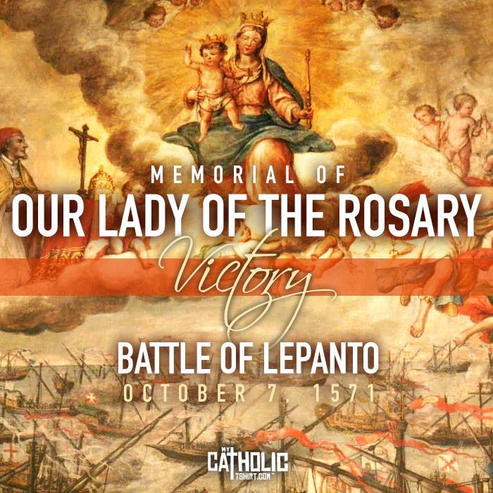 oct 7 - our lady of the rosary