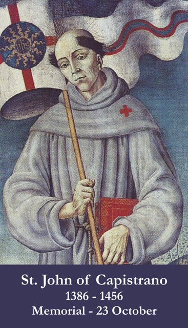 ST JOHN OF CAPISTRANO 1.