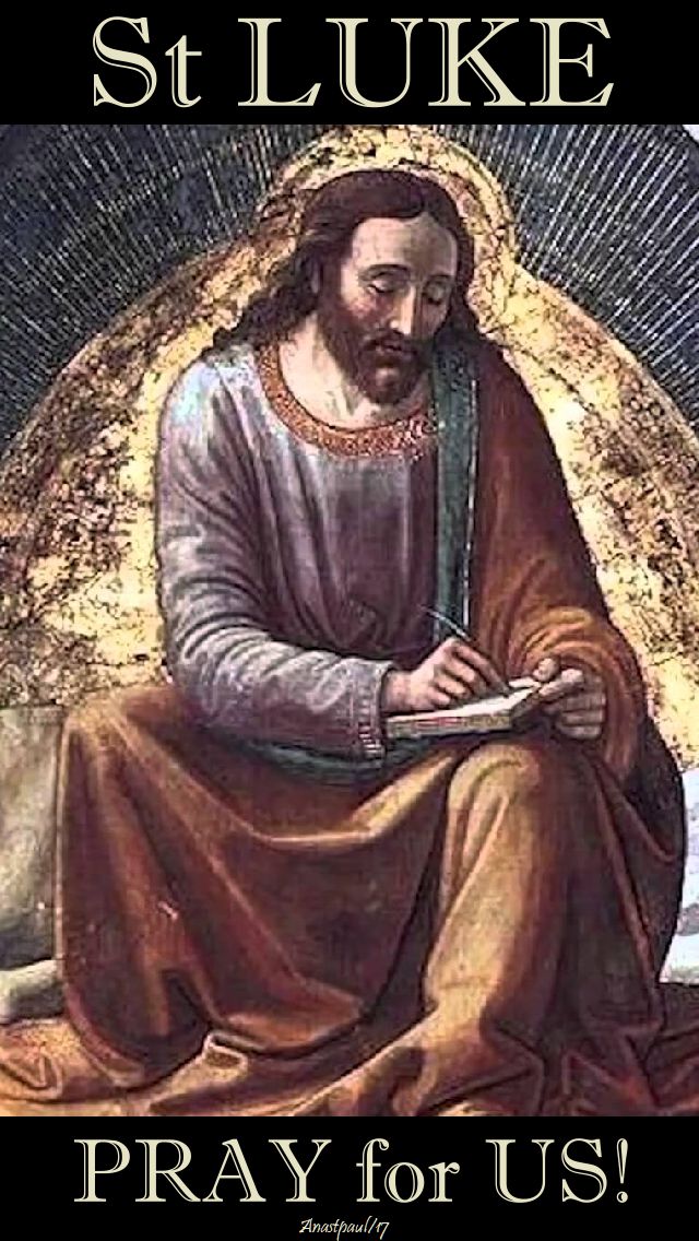 st luke pray for us 18 oct 2017 - no 2