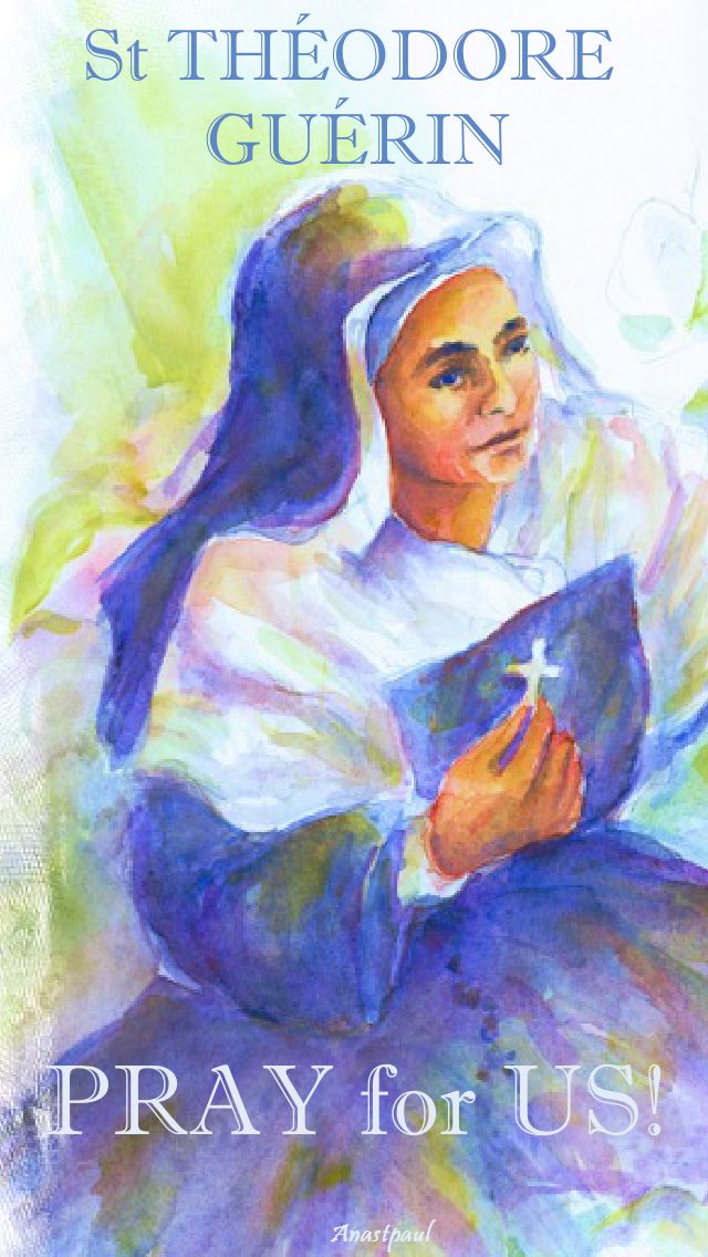 THÉODORE GUÉRIN - pray for us 2