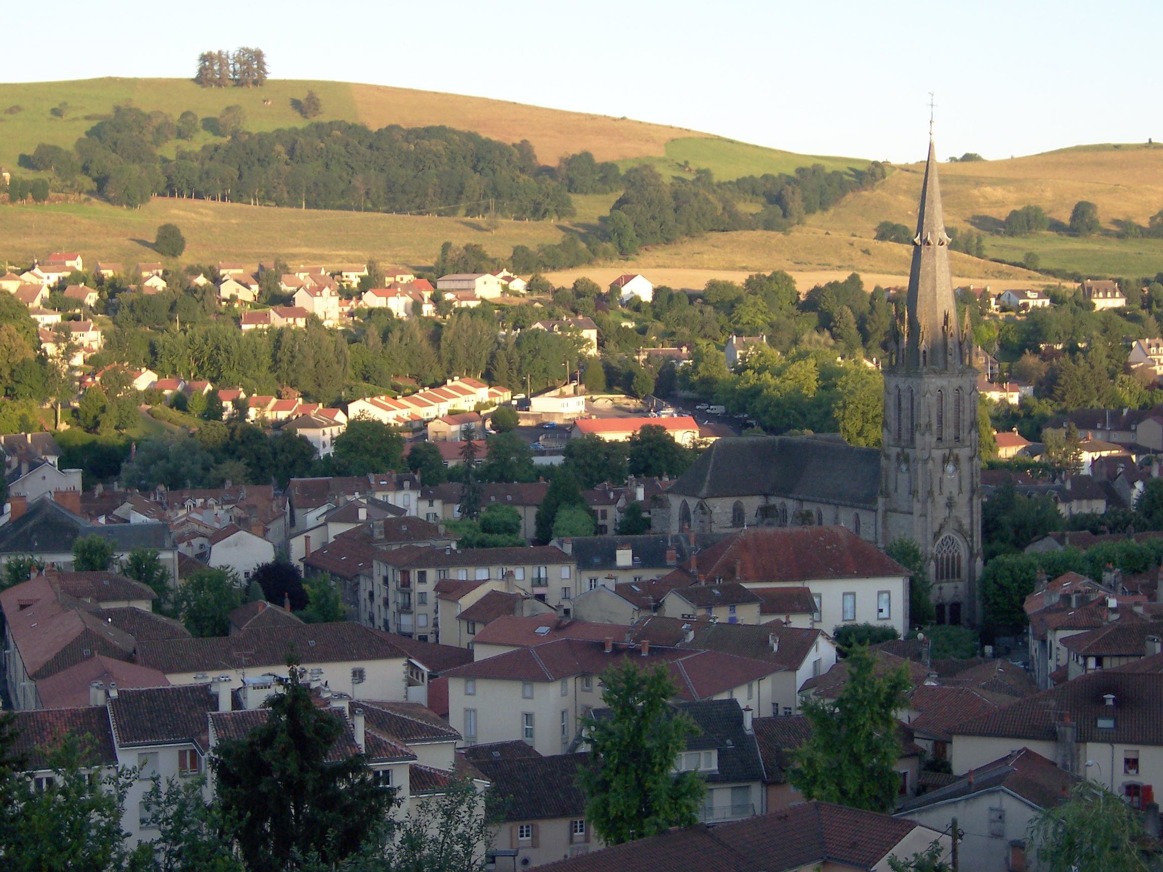 The church of Saint-Géraud and surrounding buildings, in Aurillac known as the Quarter of St Gerald