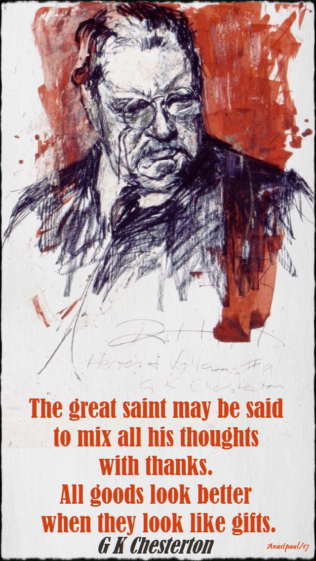 the great saint - g k - 13 oct 2017