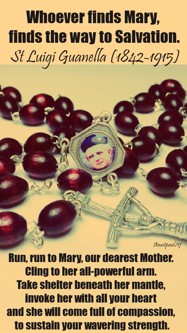 whoeverfindsa mary - st luigi guanella - 24 oct 2017