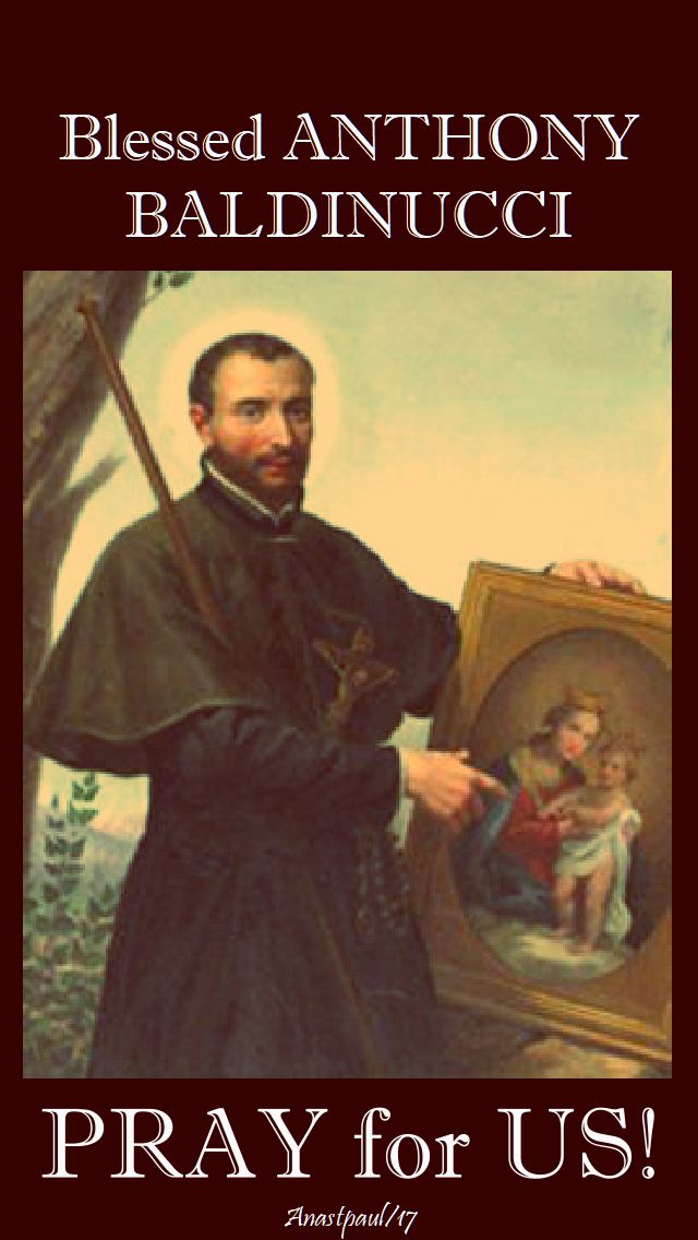bl anthony baldinucci pray for us - 7 nov 2017