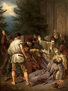 Martyrdom of Josaphat Kuntsevych (c. 1861) by Józef Simmler, National Museum in Warsaw