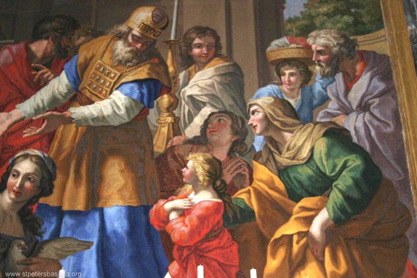 Presentation of the blessed virgin - header