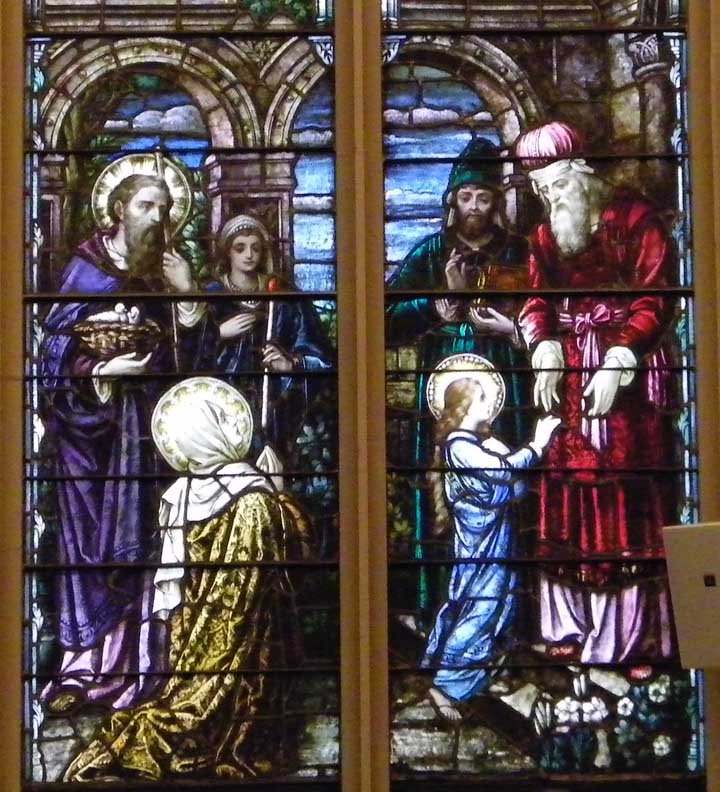 Presentation of the blessed virgin