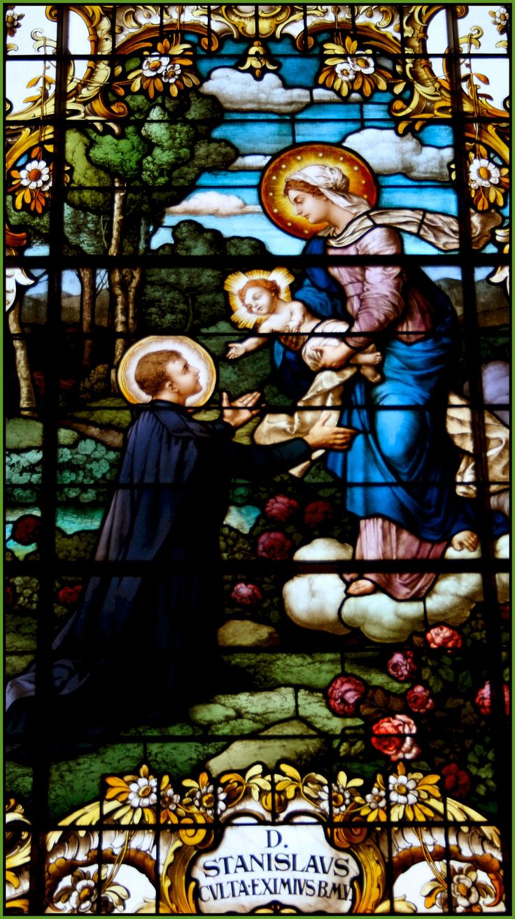 SAINT STANISLAUS KOSTKA WITH THE VIRGIN