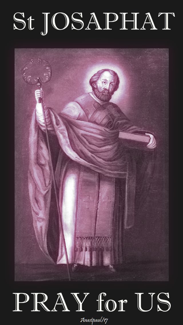 st josaphat pray for us
