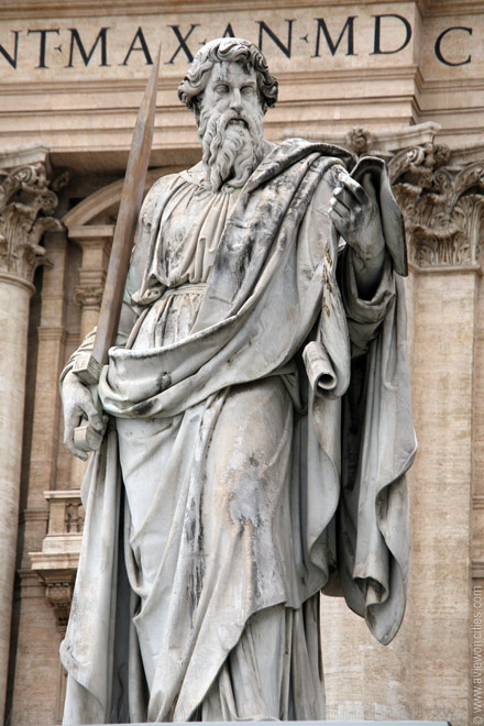 st paul at st peters rome
