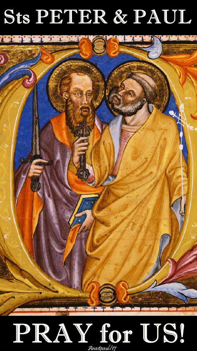 sts peter and paul no 4 - pray for us