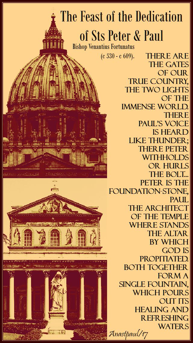 there are the gares of our true country - Bishop Venantius Fortunatus (c 530 - c 609). - 18 nov 2017