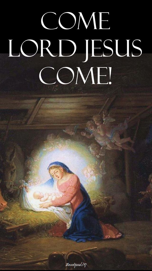 come lord jesus - 15 dec 2017