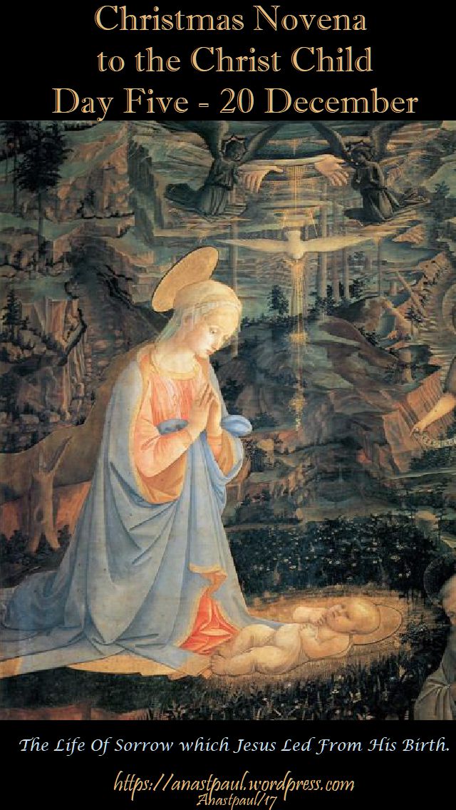 DAY FIVE NOVENA TO THE CHRIST CHILD - 20 DEC 2017 - NO 2