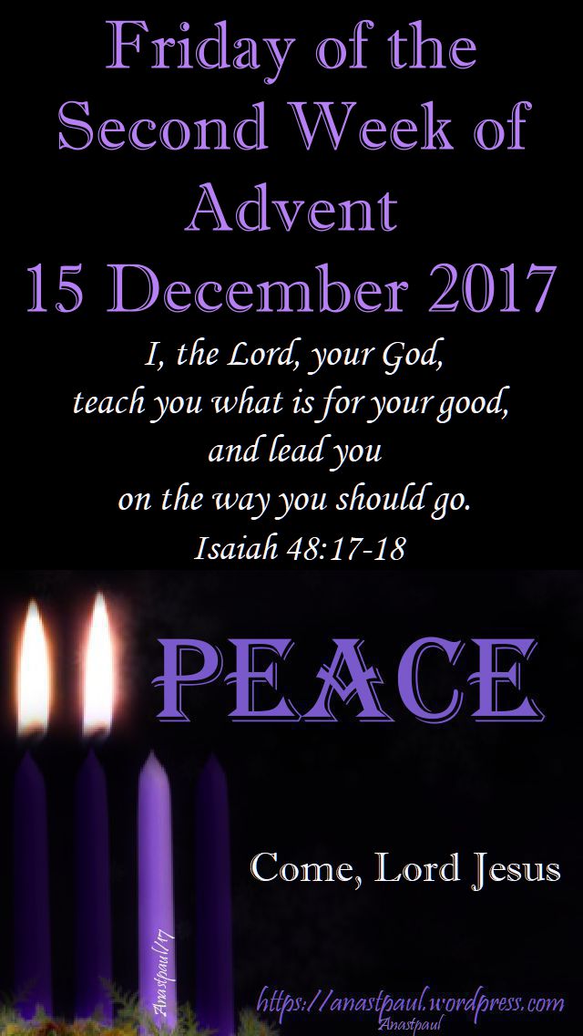 friday of second week - 15 dec 2017