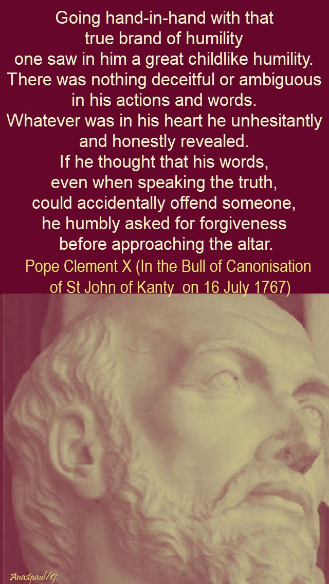 going hand in hand - st john of kanty - 23 dec 2017