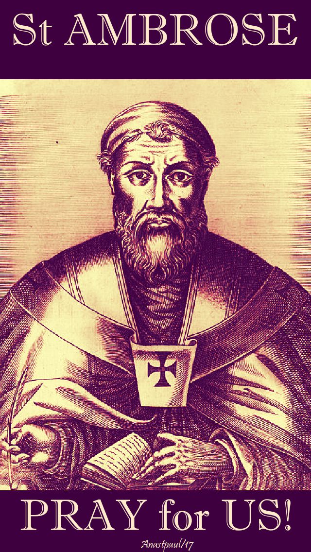 st ambrose - pray for us 2