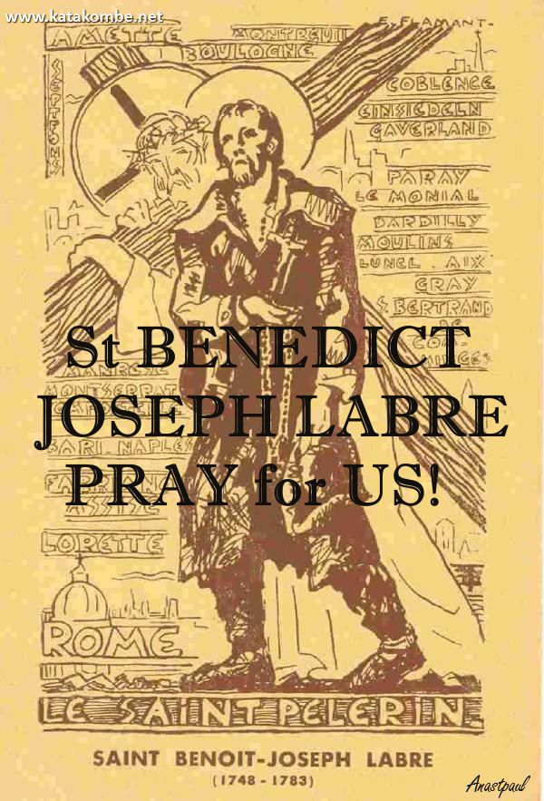 st benedict joseph labre - 10 dec 2017