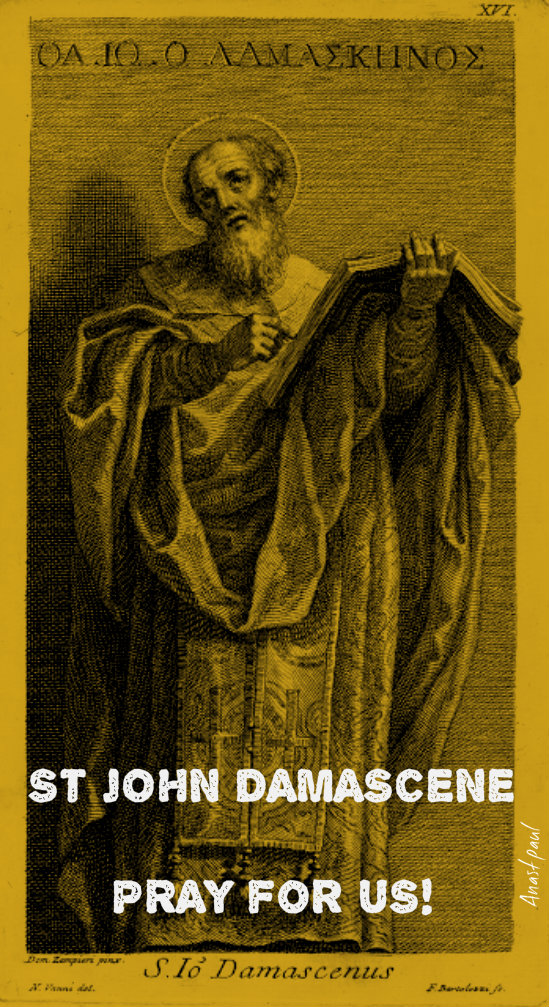 st john damascene pray for us 2016