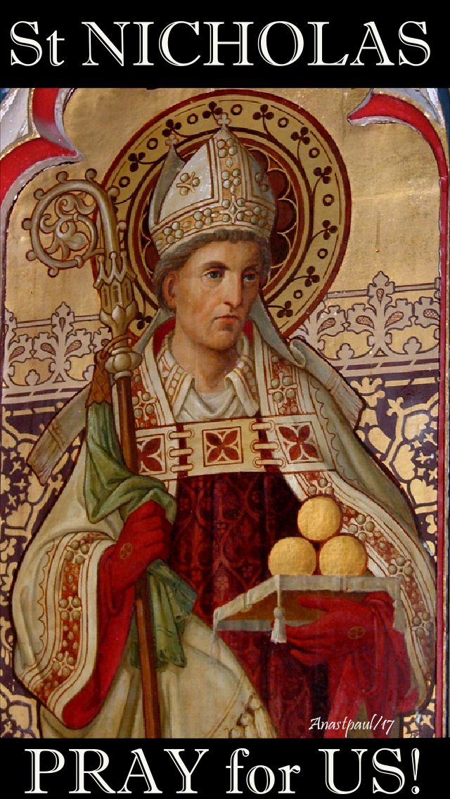 st nicholas - pray for us - 6 dec 2017