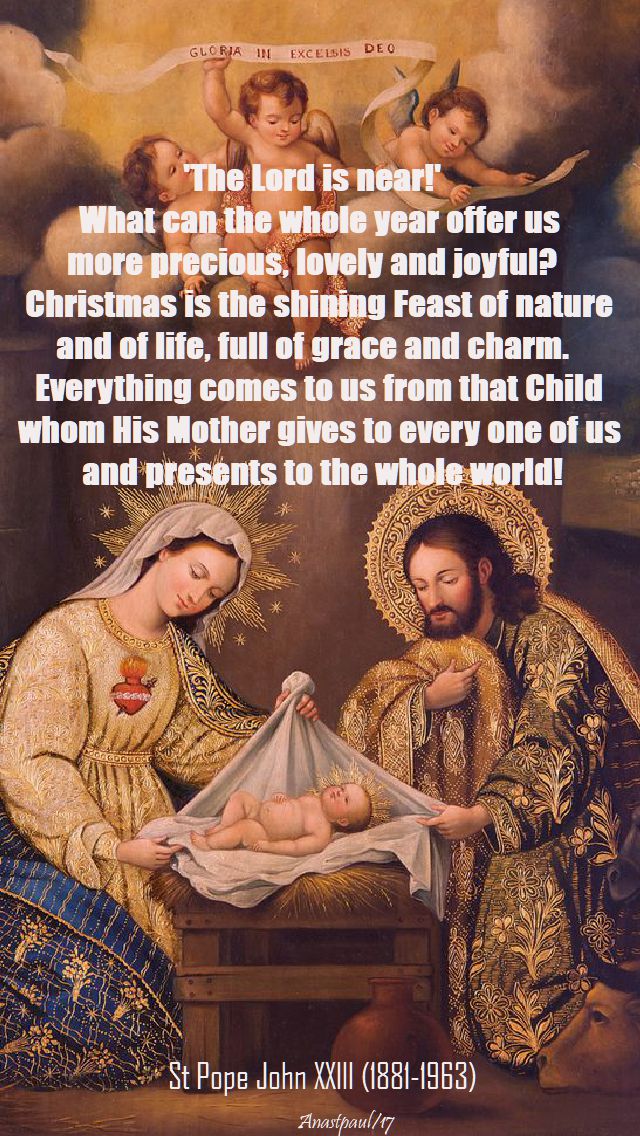 the lord is near - st john XXIII - 19 dec 2017