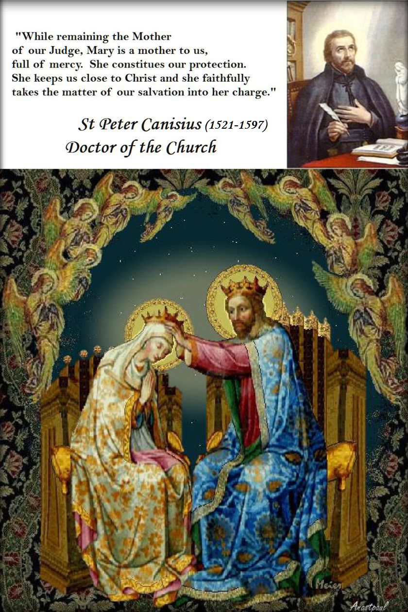 while remaining the mother of our judge - st peter canisius - 2016 image