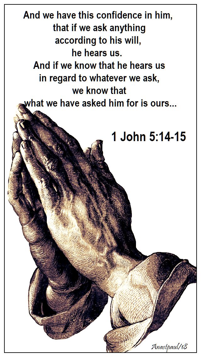 1 john 5 - 14 15