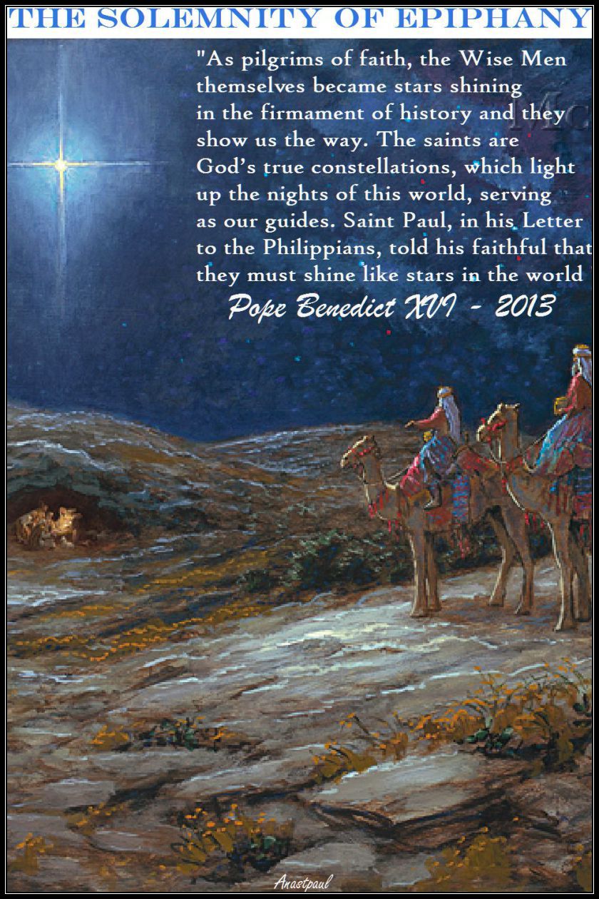 benedict-on-epiphany.7 jan 2018