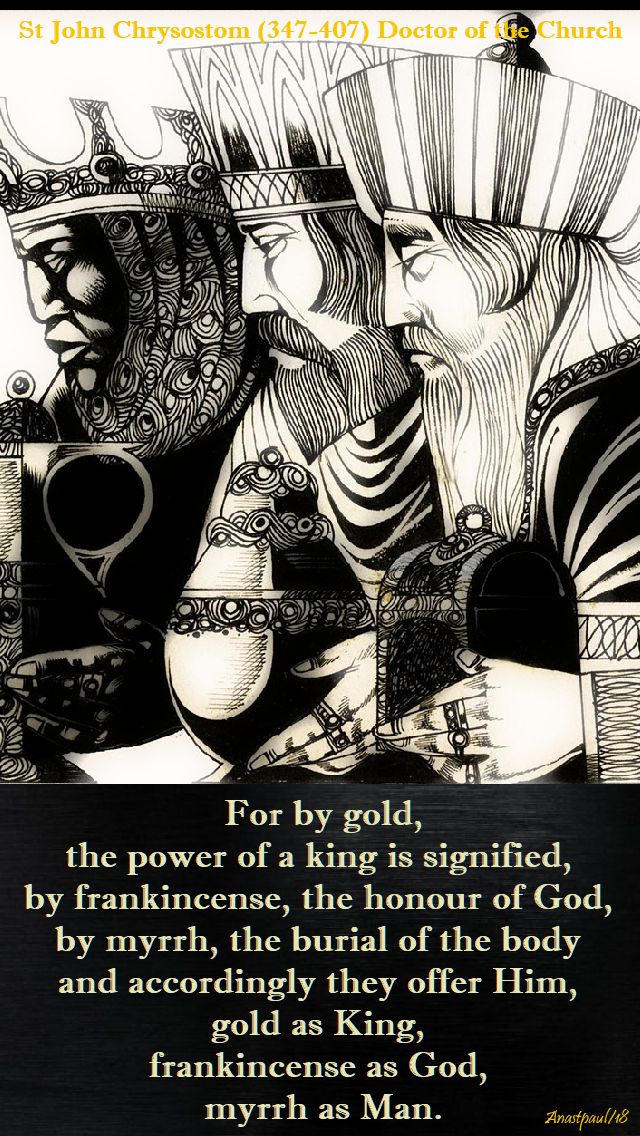 for by gold - st john chrysostom - 7 jan 2018