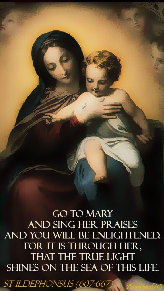 go to mary - st ildephonsus - 23 jan 2018