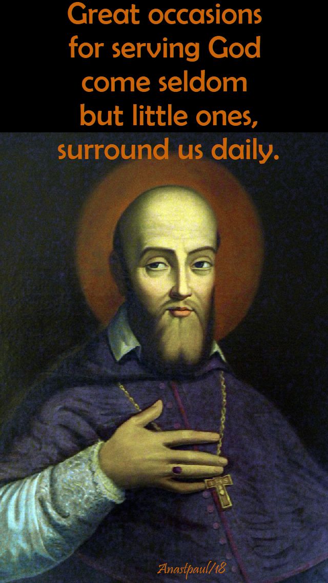 great occasions - st francis de sales - 24 jan 2018