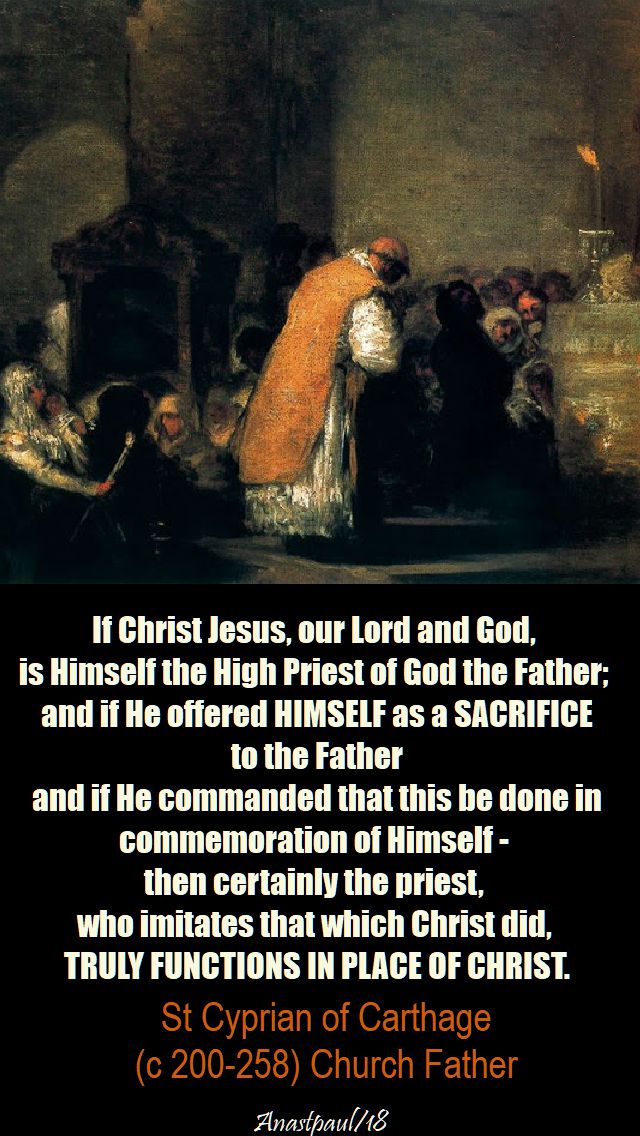 if christ jesus - st cyprian - 14 jan 2018