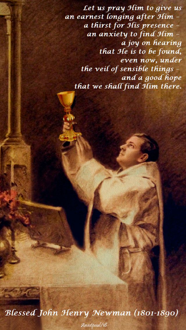 let us pray him to give us - bl john henry newman - 7 jan 2018