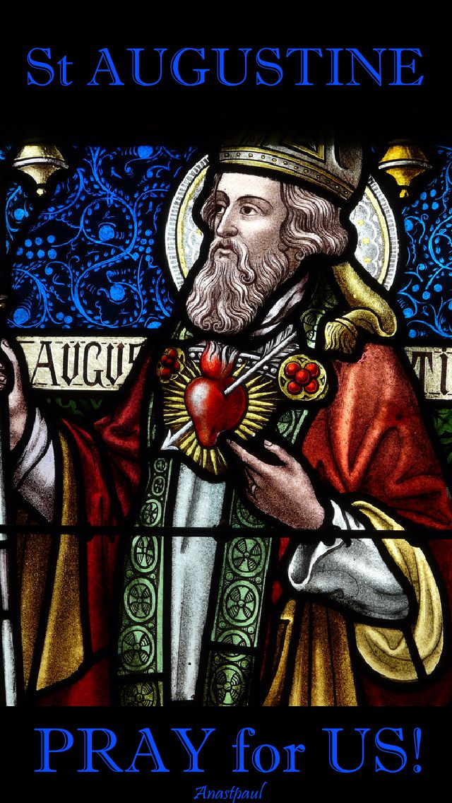st augustine pray for us