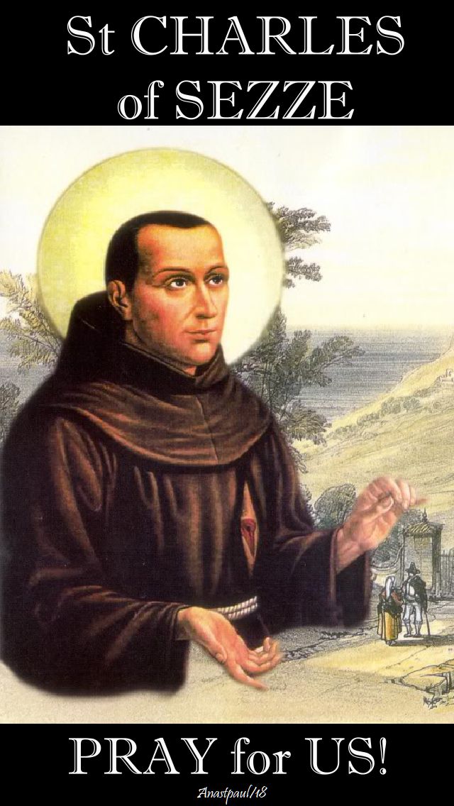ST CHARLES OF sezze pray for us no 2 - 6 jan 2018