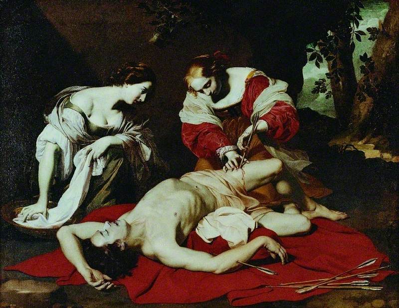 Regnier, Nicolas, c.1590-1667; St Sebastian Tended by the Holy Irene