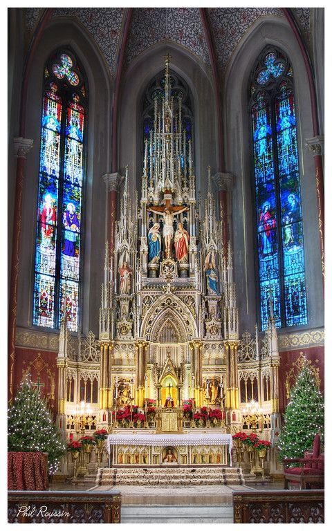 The High Altar at Saint Francis de Sale, St Louis