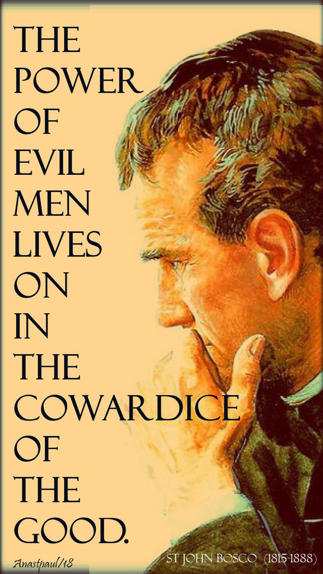 the power of evil - st john bosco - 31 jan 2018