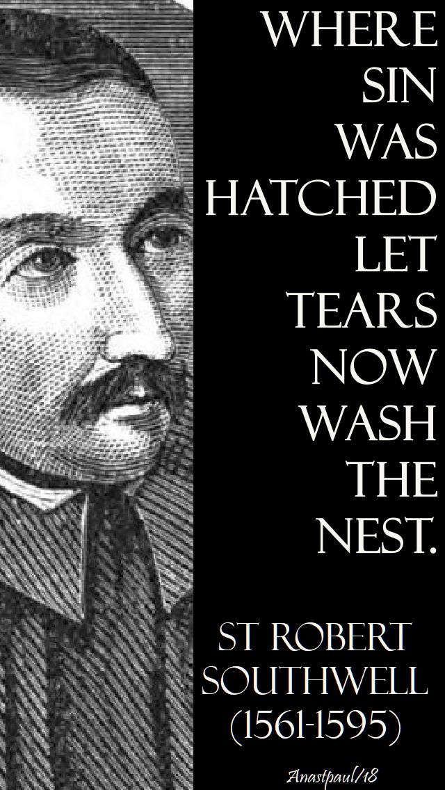 where sin was hatched - st robert southwell - 29 jan 2018