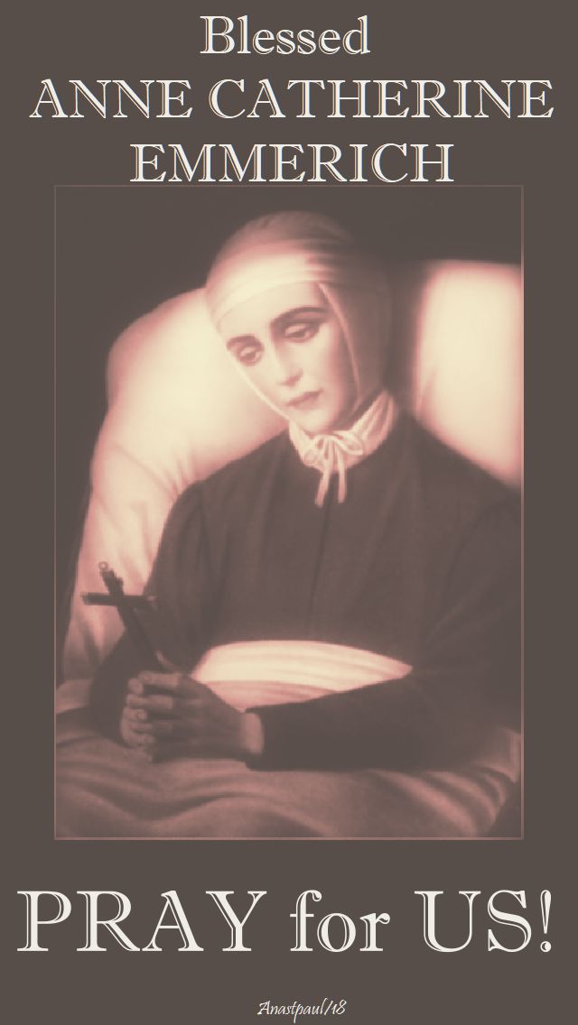 bl anne - pray for us no 2 - 9 feb 2018