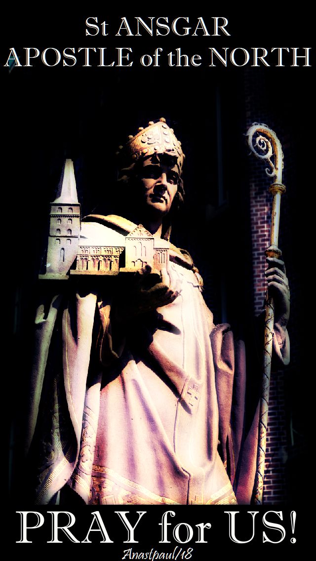 st ansgar pray for us no 2 - 3 feb 2018