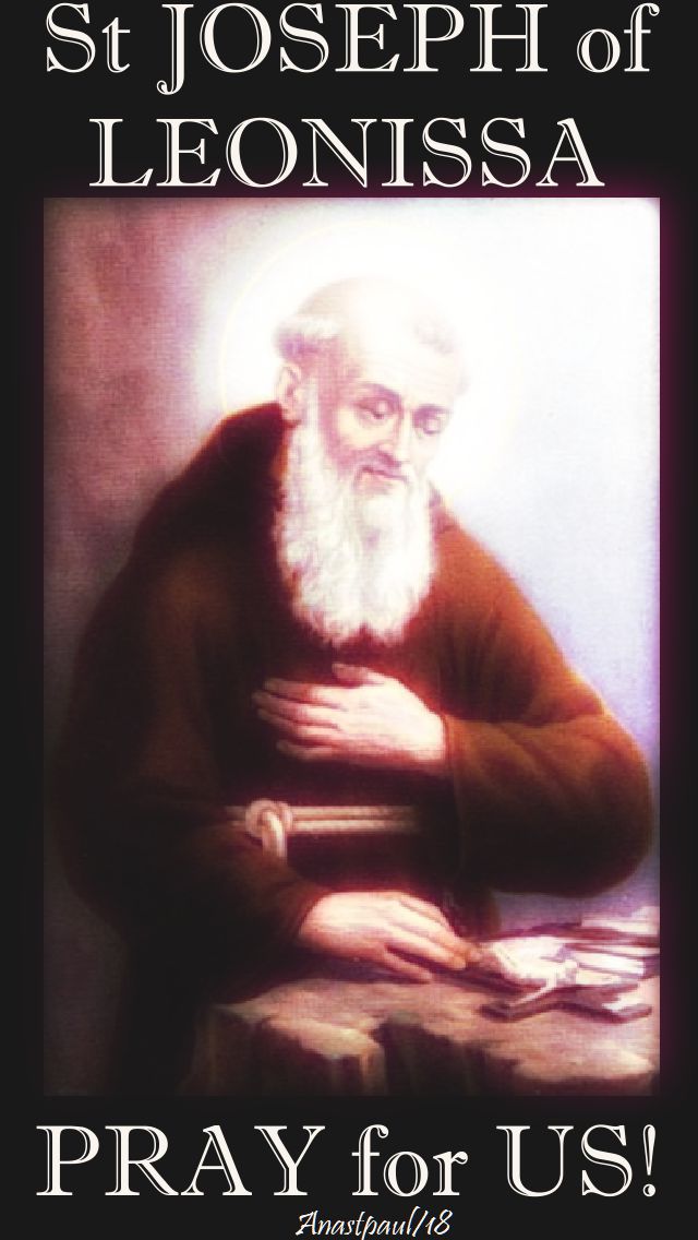 st joseph of leonissa - pray for us - 4 feb 2018