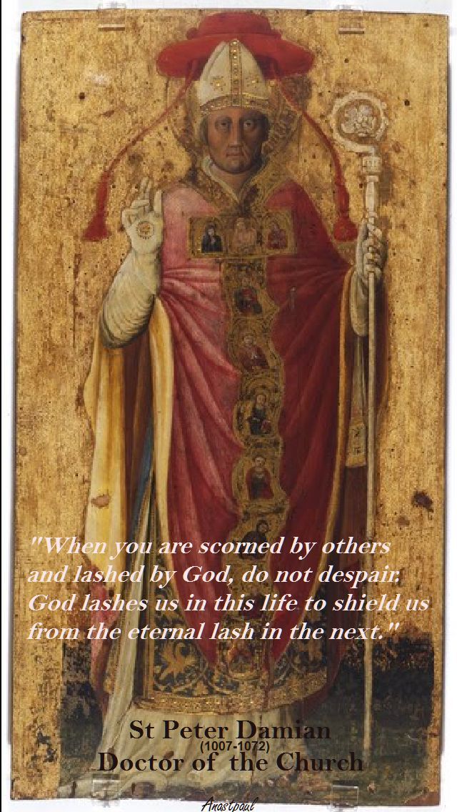 when-you-are-scorned-by-others-st-peter-damian-21 feb 2018