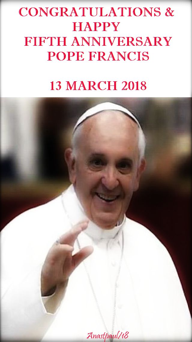 happy 5th anniversary - 13 march 2018